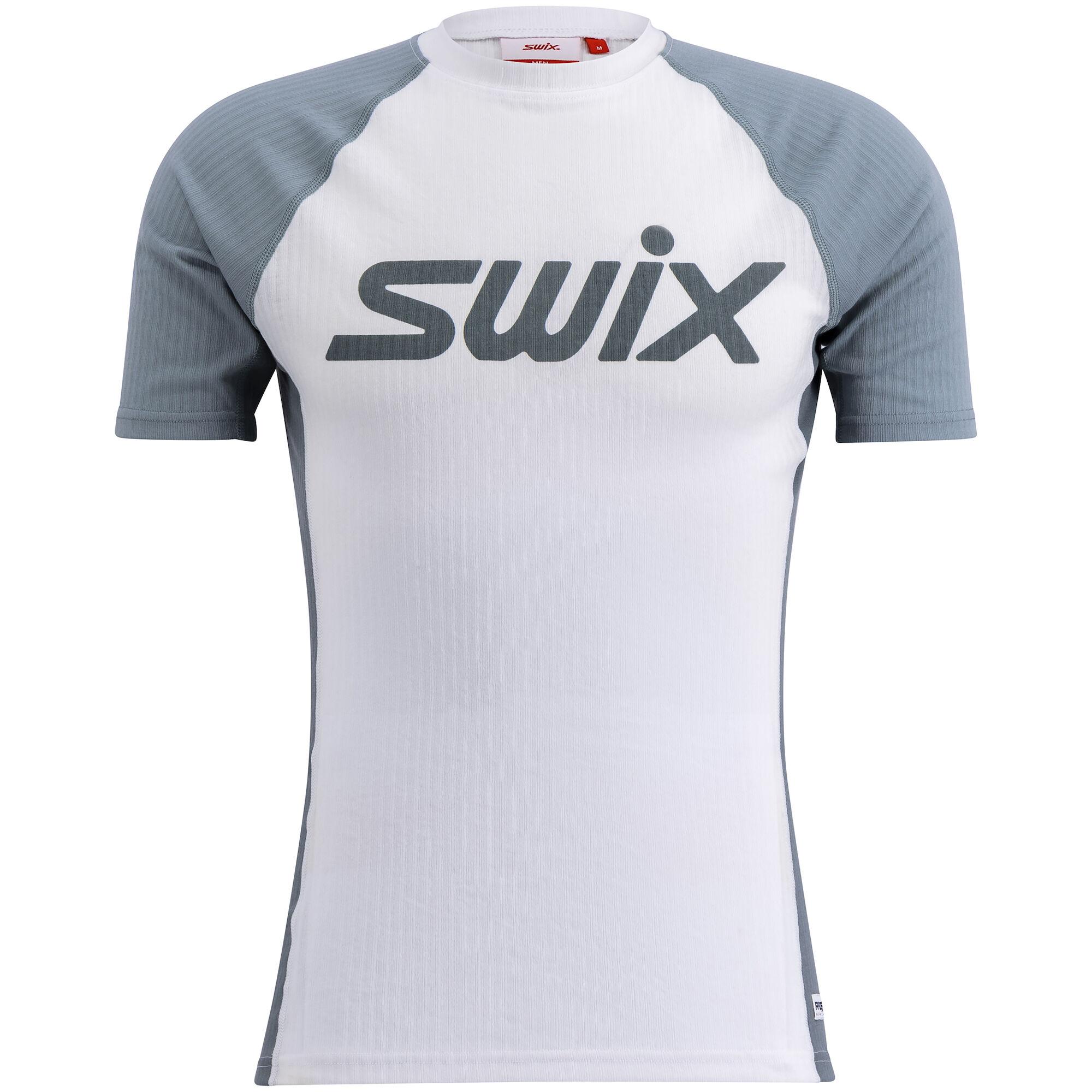 Swix textil Triko kr. rukáv RaceX - Bright White/Dark Fog image
