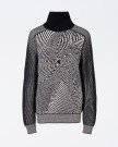 náhled Dámský svetr PERFECT MOMENT wavy star roll neck sweater