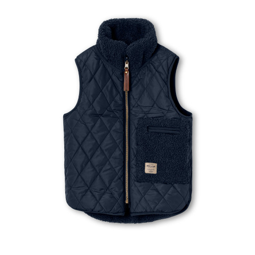 Dětská vesta MINI A TURE MATCECIL reversible thermo vest. GRS