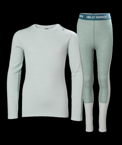 Dětské termoprádlo HELLY HANSEN JR LIFA MERINO MIDWEIGHT SET