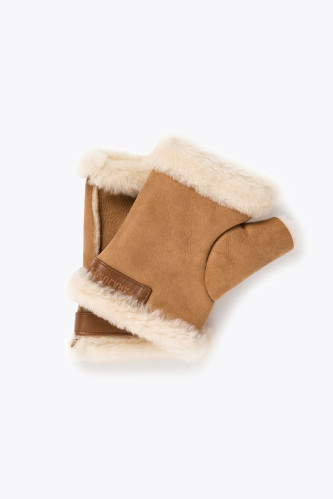 Unisex rukavice PARAJUMPERS SHEARLING KITE MITTENS