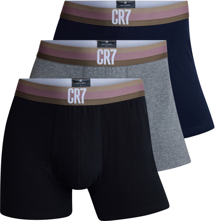 detail Pánské BOXERKY CR7 - CRISTIANO RONALDO CR7 Basic, Trunk, 3-pack